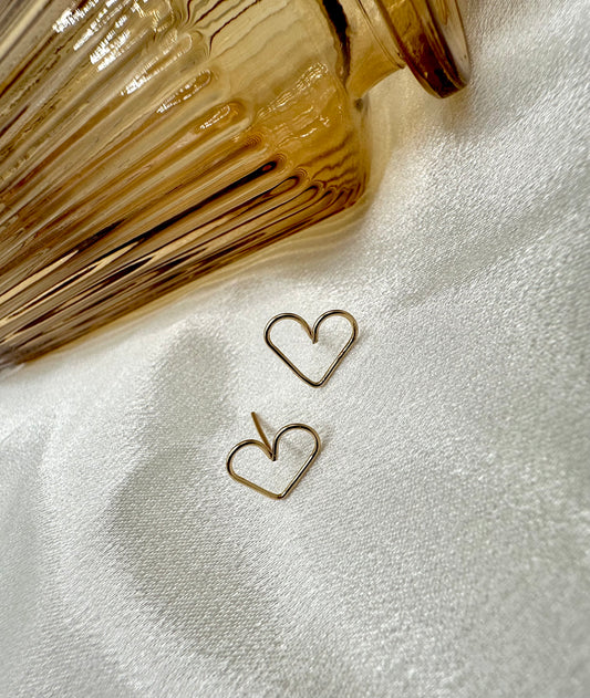 Open Heart Studs