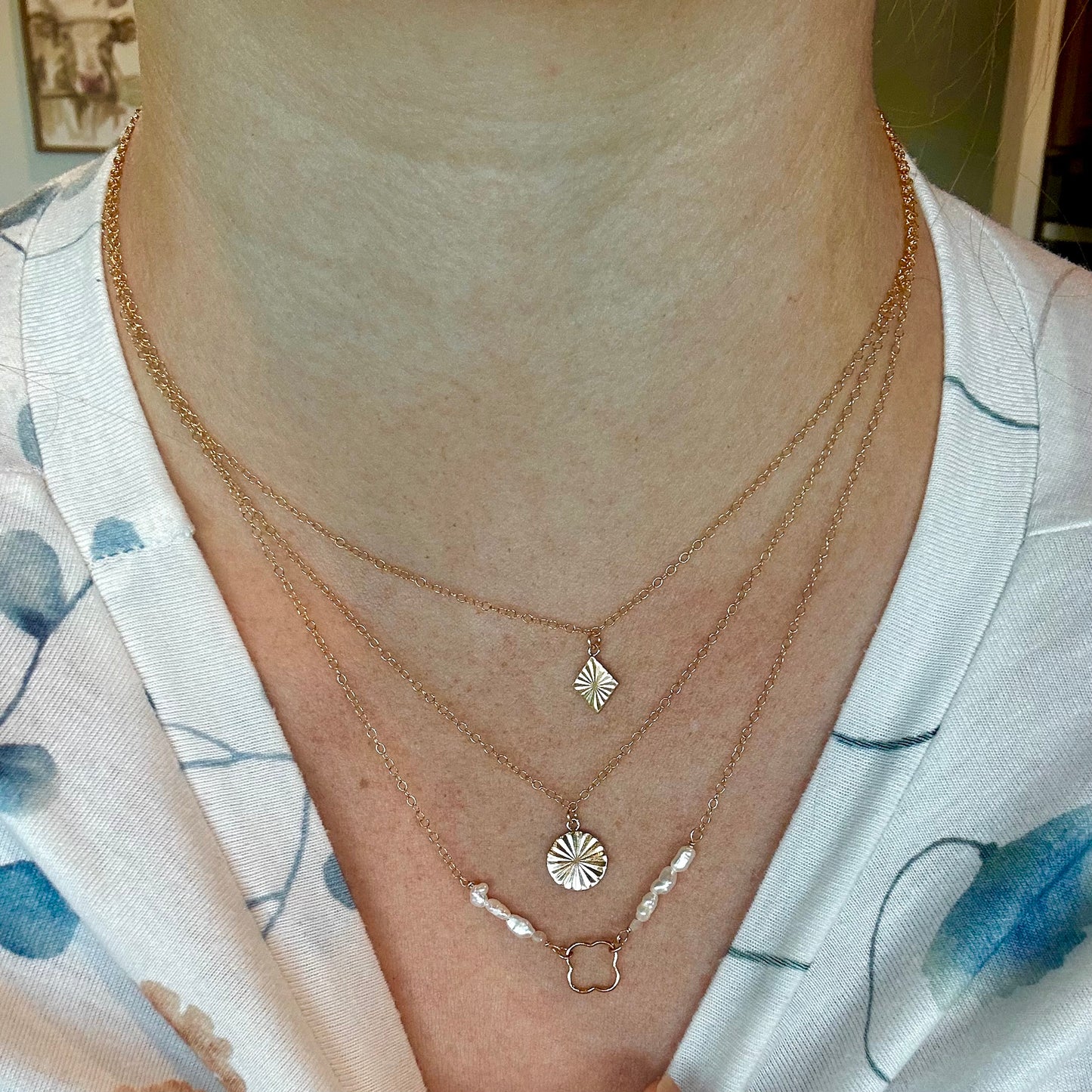 Sunburst Dual Necklace